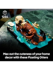 LEGO Ideas Floating Sea Otters Building Set for Adults 21366 - Image 3 of 9