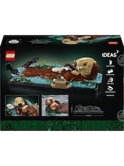 LEGO Ideas Floating Sea Otters Building Set for Adults 21366 - Image 9 of 9