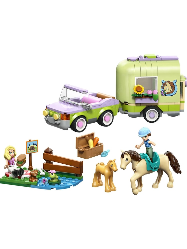 LEGO Friends Τρέιλερ με Μωρό Άλογο και Αυτοκίνητο 42695 - Εικόνα 2 από 8