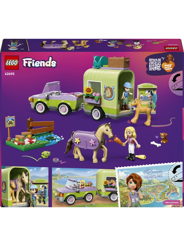 LEGO Friends Τρέιλερ με Μωρό Άλογο και Αυτοκίνητο 42695 - Εικόνα 8 από 8