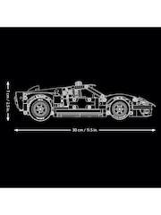 LEGO Technic 1966 Ford GT40 MKII Race Car Model Kit 42223 - Image 8 of 9