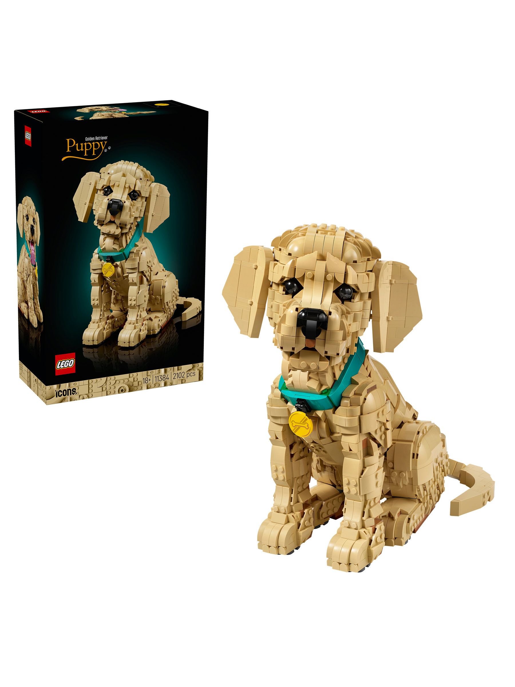 Lego Women's Icons Golden Retriever Puppy - Animal Figure 11384 64 Multi - Image 18