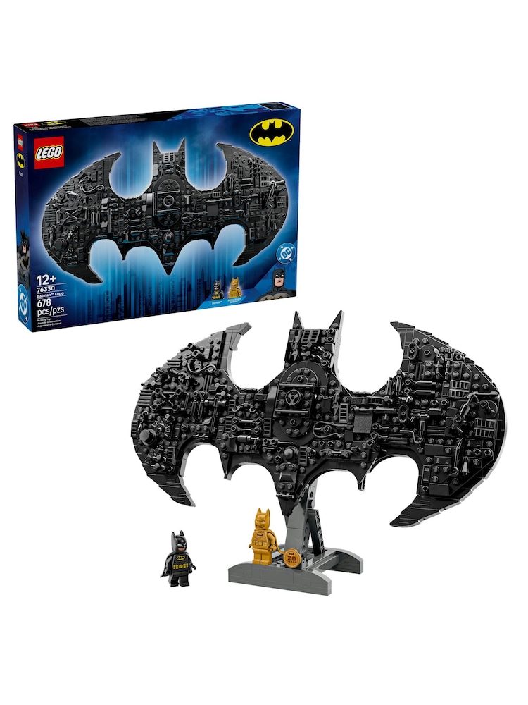 Lego DC Batman Logo, Super Hero Toy with Minifigur 76330 - Image 1 of 9