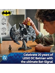 Lego DC Batman Logo, Super Hero Toy with Minifigur 76330 - Image 3 of 9