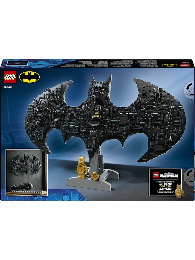 Lego DC Batman Logo, Super Hero Toy with Minifigur 76330 - Image 9 of 9