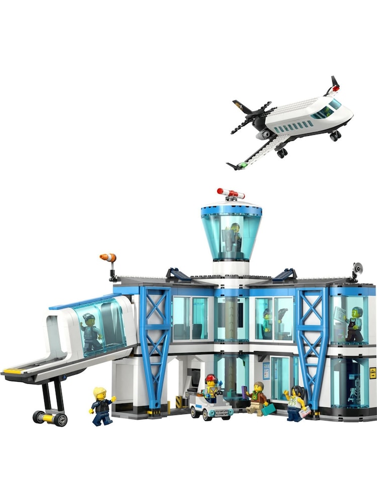 LEGO City Airport with Airplane Toy Model Kit 60502 - Image 2 of 9