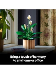 LEGO Botanicals Peace Lily Artificial Plant Building Toy 11504 - Image 7 of 8