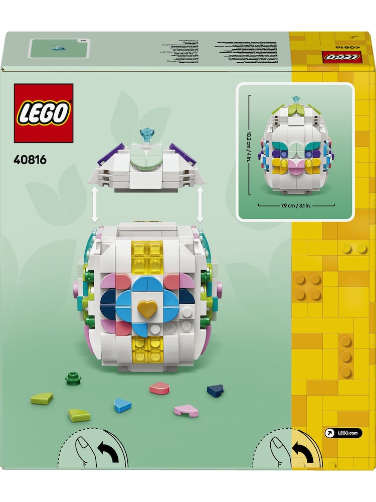 LEGO® Decorative Easter Egg Toy Building Kit Gift For Seasonal Holiday Ornament 40816 - Bild 8 von 8