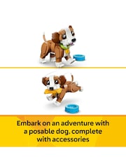 LEGO Creator 3in1 Cute Animals Playful Puppy Dog Toy 31382 - Image 5 of 9