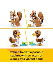 LEGO Creator 3in1 Cute Animals Playful Puppy Dog Toy 31382 - Image 6 of 9