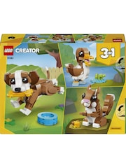 LEGO Creator 3in1 Cute Animals Playful Puppy Dog Toy 31382 - Image 9 of 9