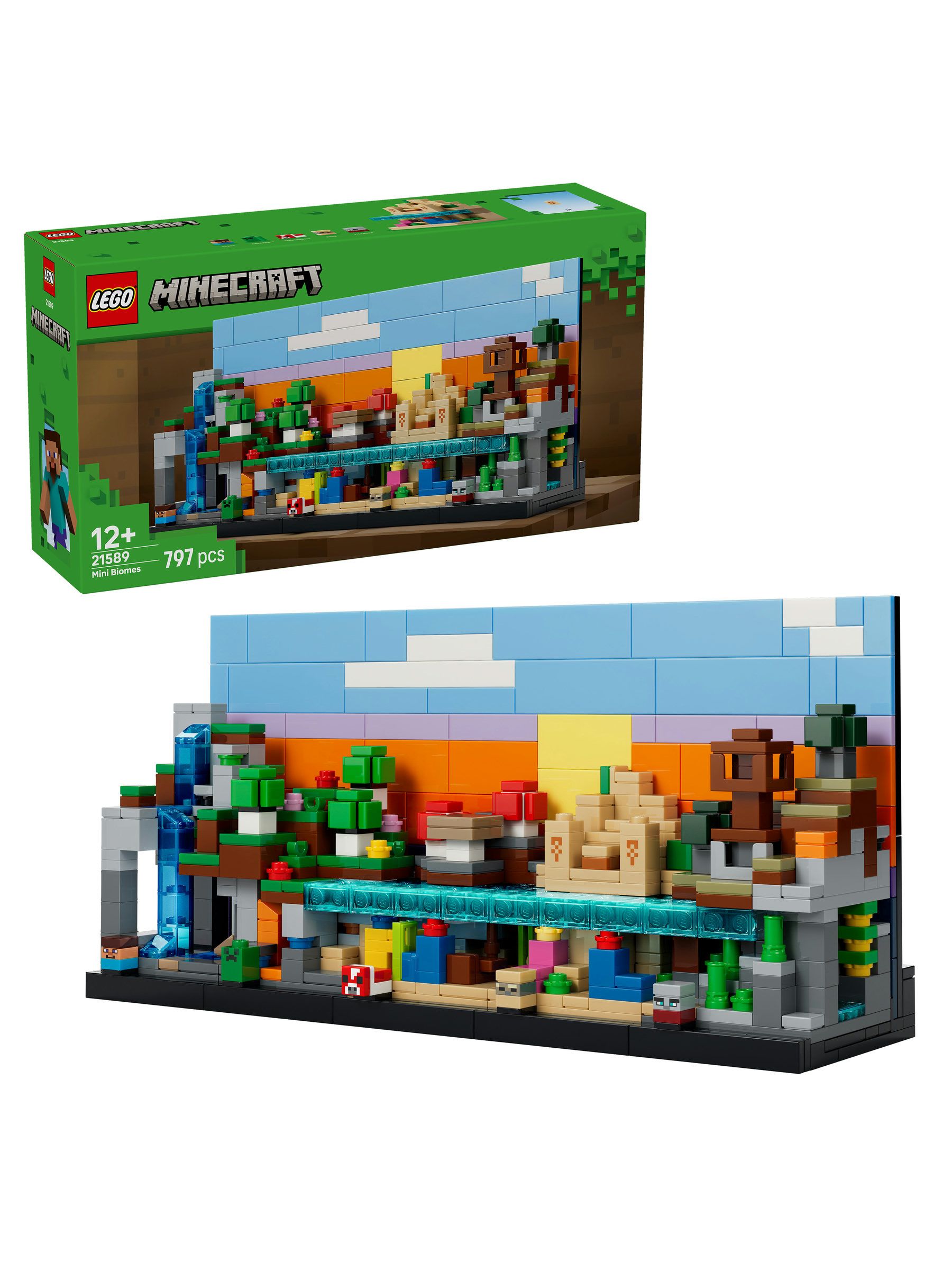 Lego Minecraft Mini Biomes Building Toy 21589 - Image 19