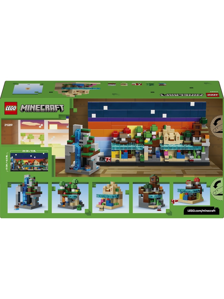 Lego Minecraft Mini Biomes Building Toy for kids 21589 - Bild 8 von 8