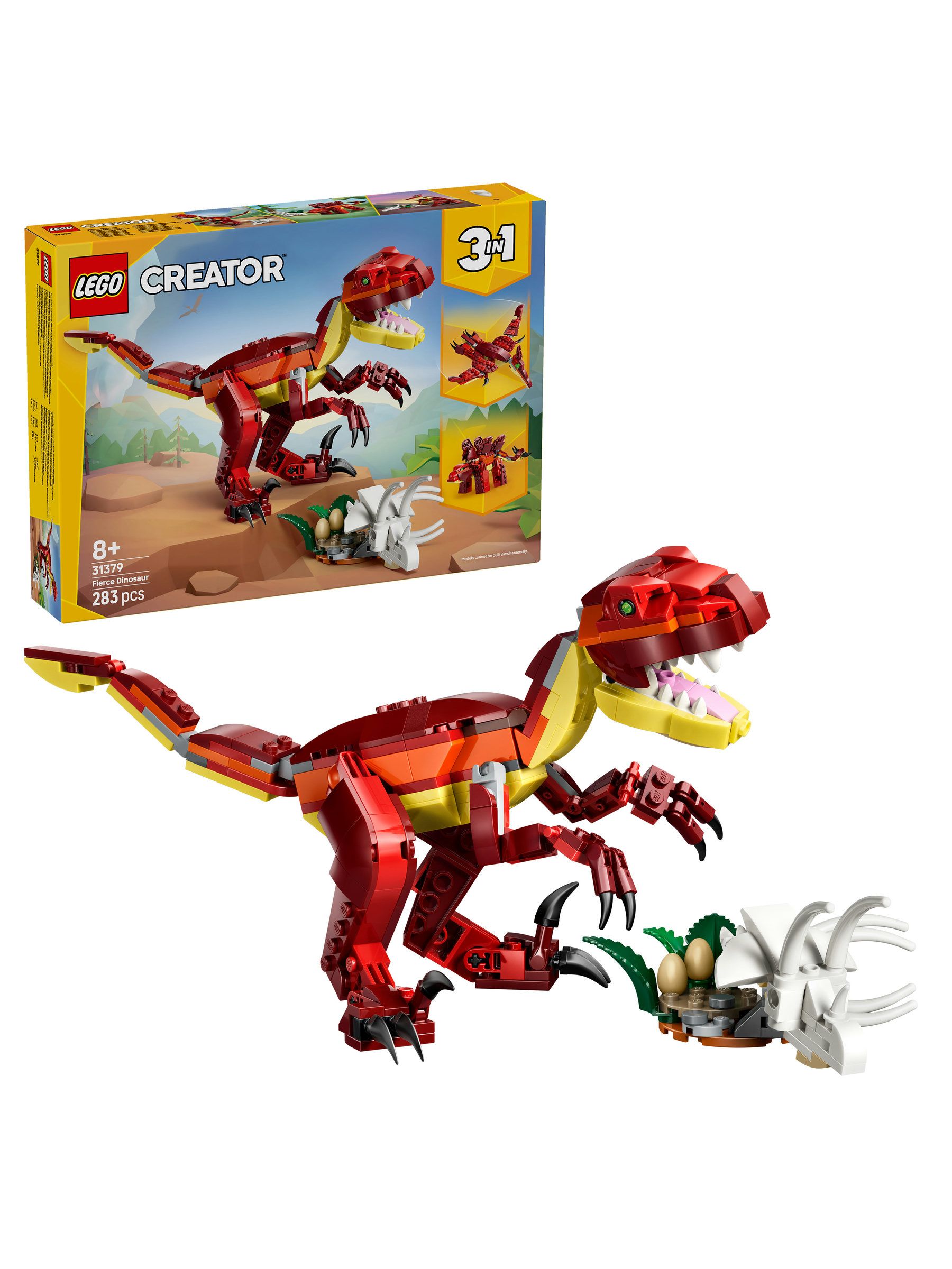 LEGO Creator 3 in 1 Fierce Dinosaur Construction Set 31379 - Image 19