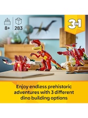 LEGO Creator 3-In-1 Fierce Dinosaur Figure Building Toy 31379 - Image 3 of 7