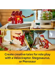 LEGO Creator 3-In-1 Fierce Dinosaur Figure Building Toy 31379 - Image 4 of 7