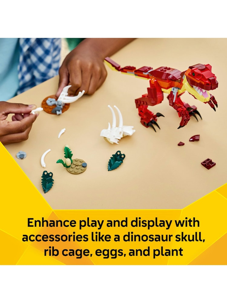 LEGO Creator 3-In-1 Fierce Dinosaur Figure Building Toy 31379 - Image 7 of 7 LEGO Creator 3-In-1 Fierce Dinosaur Figure Building Toy 31379 - Image 7 of 7