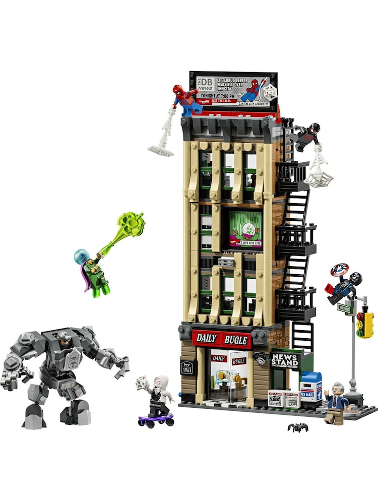 LEGO Marvel Spider-Man vs Mysterio The Daily Bugle 76342 - Image 1 of 7 LEGO Marvel Spider-Man vs Mysterio The Daily Bugle 76342 - Image 1 of 7