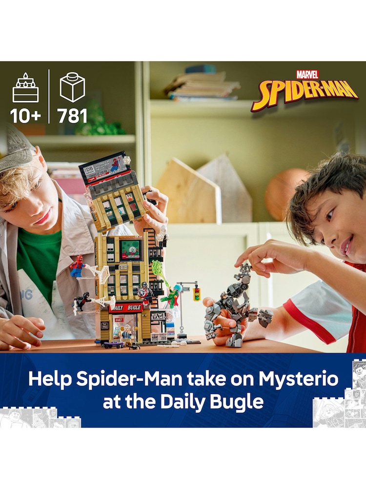 LEGO Marvel Spider-Man vs Mysterio The Daily Bugle 76342 - Image 2 of 7 LEGO Marvel Spider-Man vs Mysterio The Daily Bugle 76342 - Image 2 of 7