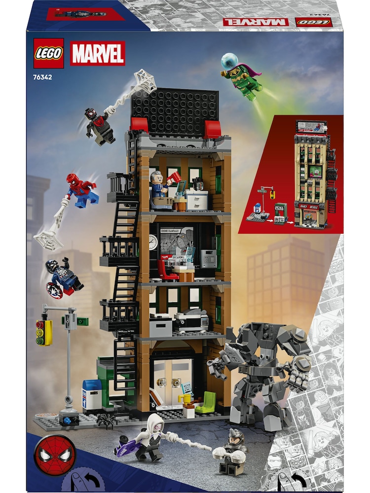 LEGO Marvel Spider-Man vs Mysterio The Daily Bugle 76342 - Image 7 of 7 LEGO Marvel Spider-Man vs Mysterio The Daily Bugle 76342 - Image 7 of 7