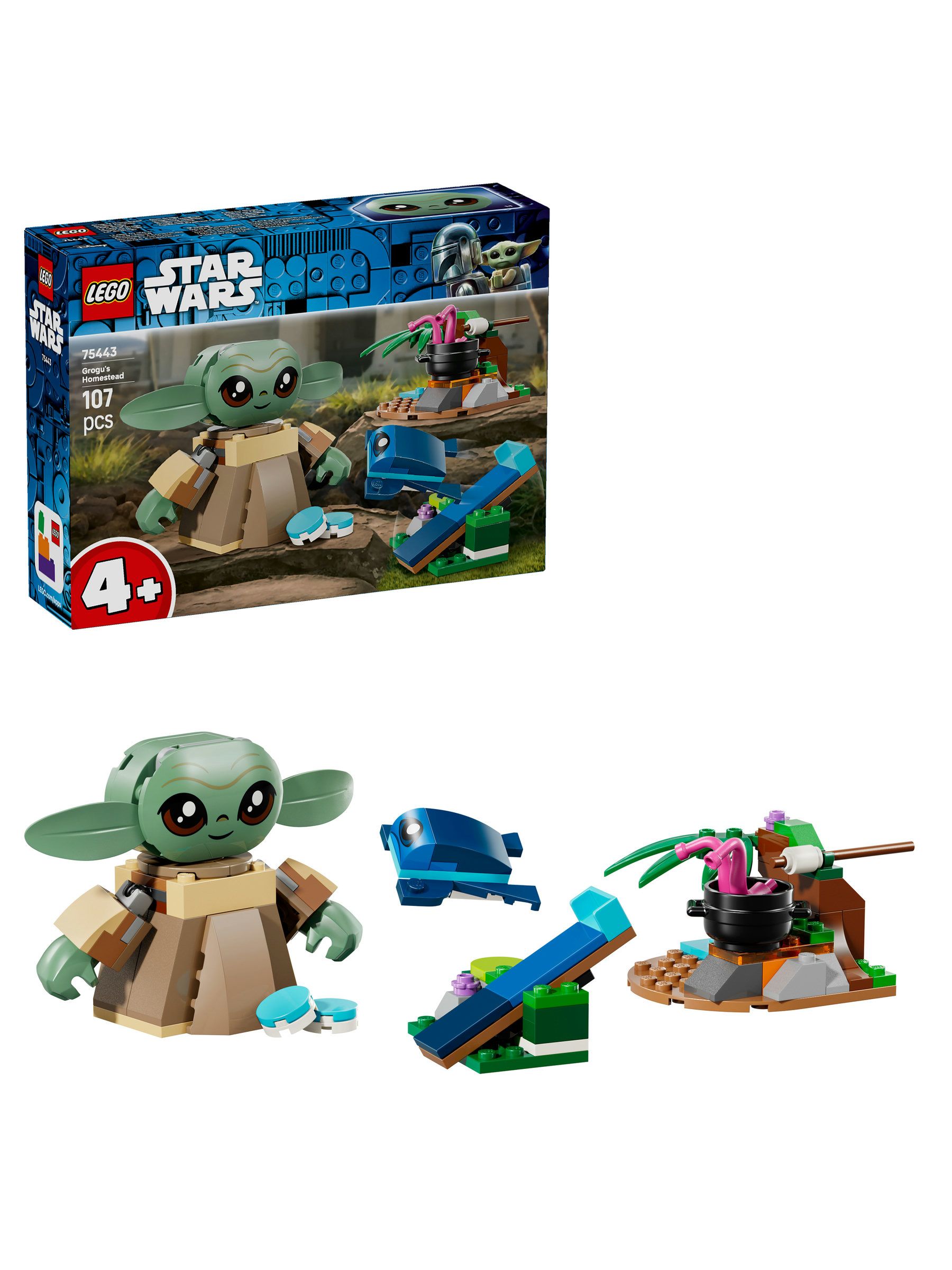 LEGO Star Wars Grogu’s Homestead Toy Building Set 75443 - Image 25
