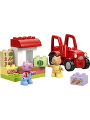 Lego Duplo Peppa Pig Traktor i pijaca igračka za malu decu - Slika 2 od 8