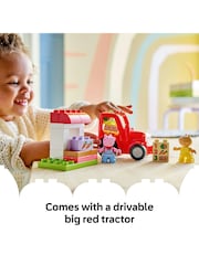 Lego Duplo Peppa Pig Traktor i pijaca igračka za malu decu - Slika 6 od 8