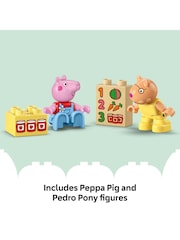 Lego Duplo Peppa Pig Traktor i pijaca igračka za malu decu - Slika 7 od 8