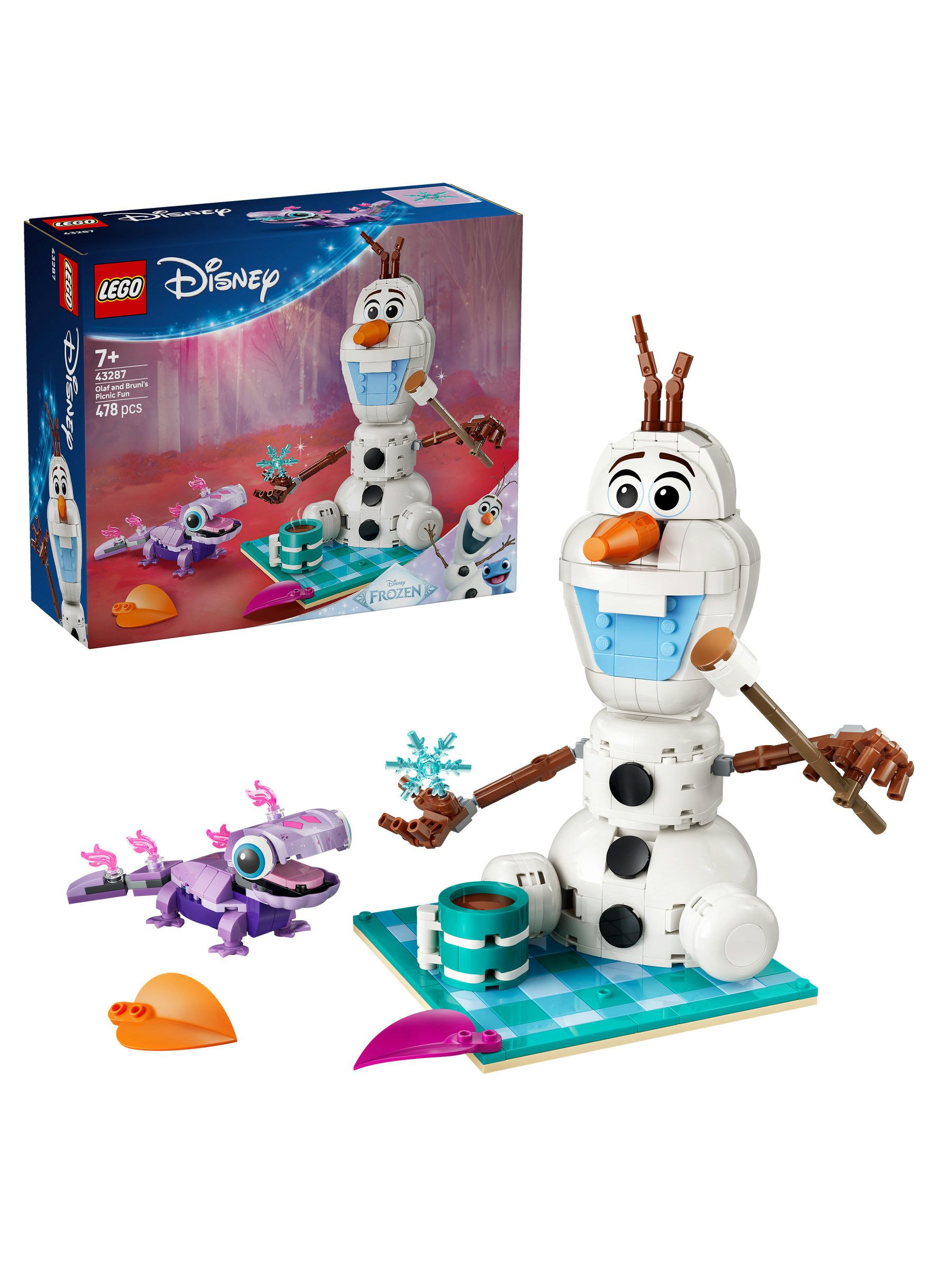 Lego Disney Frozen 43287 Olaf And Bruni's Picnic Fun Set - Image 18