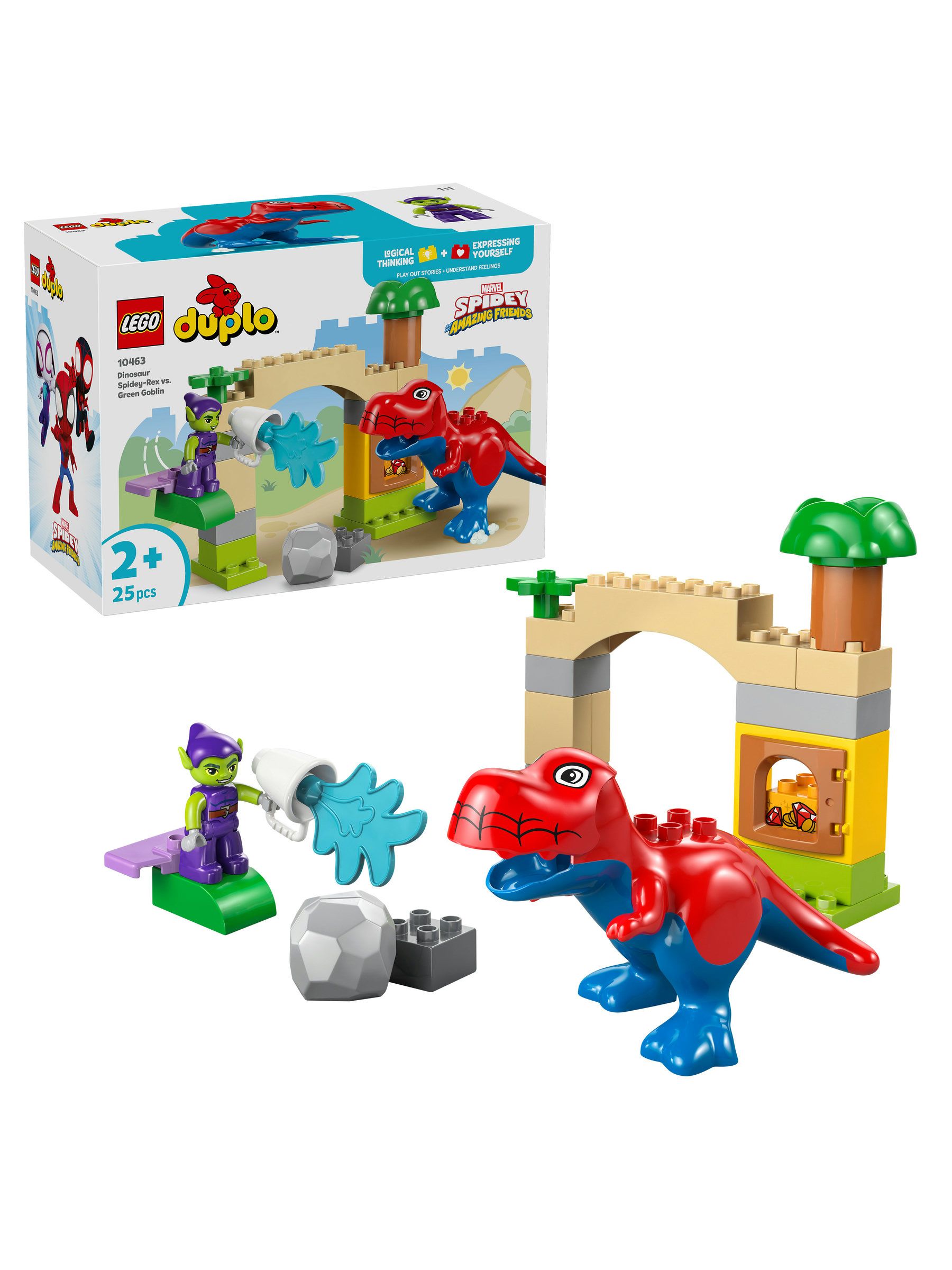 Lego Duplo Disney 10463 Dinosaur Spidey-Rex Vs. Green Goblin Age 2+ 25Pcs - Image 11
