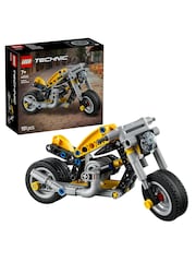 Lego Technic Yellow Motorbike Toy Model Kit 42225 - Image 1 of 8