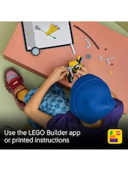 Lego Technic Yellow Motorbike Toy Model Kit 42225 - Image 7 of 8