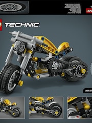 Lego Technic Yellow Motorbike Toy Model Kit 42225 - Image 8 of 8