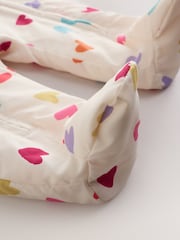 Multi Coloured Heart All Over Printed Hooded Baby All-In-One (0mths-2yrs) - Image 6 of 7