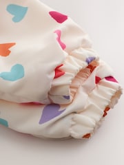 Multi Coloured Heart All Over Printed Hooded Baby All-In-One (0mths-2yrs) - Image 7 of 7