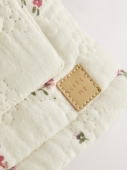 Ecru Floral Crinkle Popper Through Baby Jacket (0mths-2yrs) - Image 10 of 10