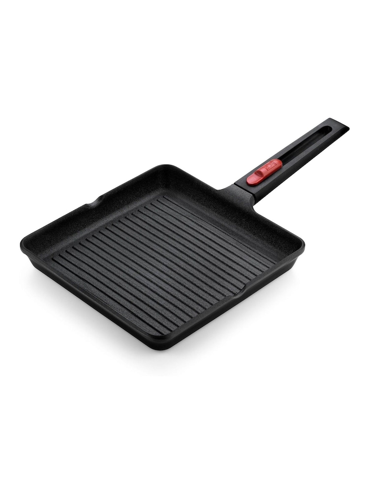 BRA Black Infinity Ribbed Grill Pan 22cm - Image 1 of 4