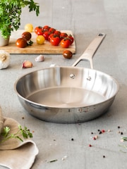 BRA Silver Signature Frying Pan 28cm - Image 1 of 4