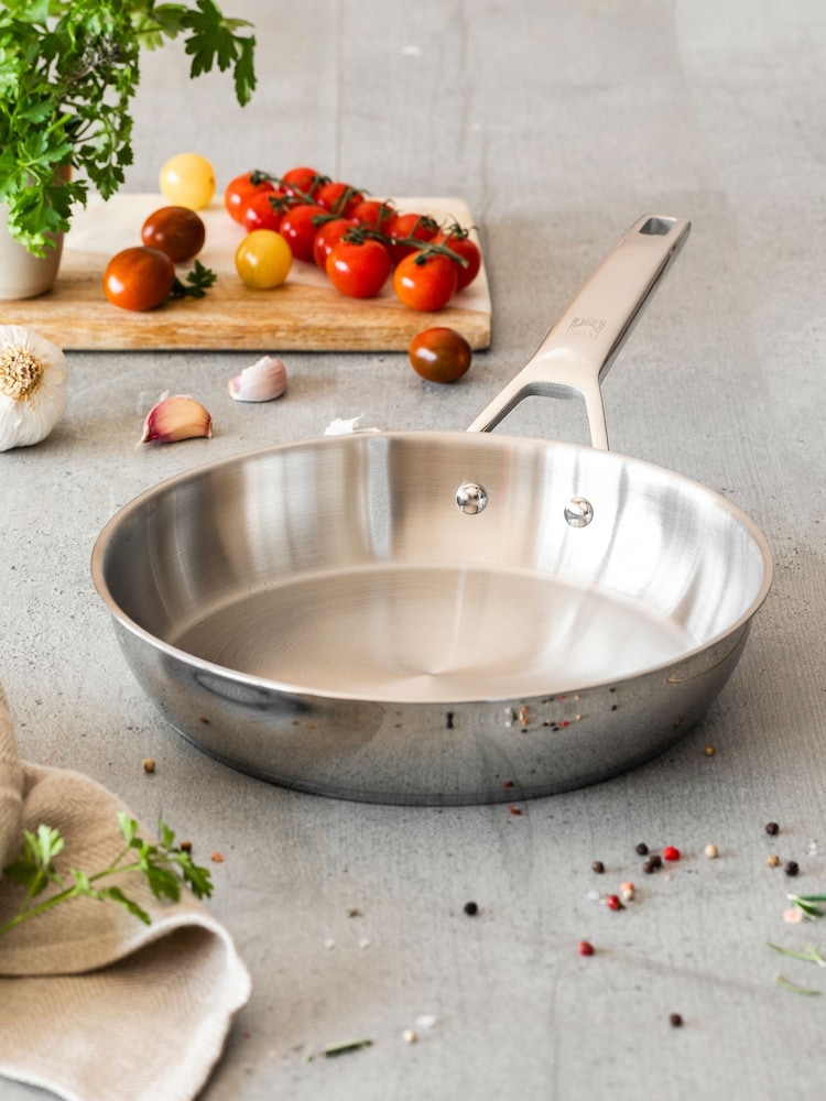 BRA Silver Signature Frying Pan 28cm - Image 1 of 4