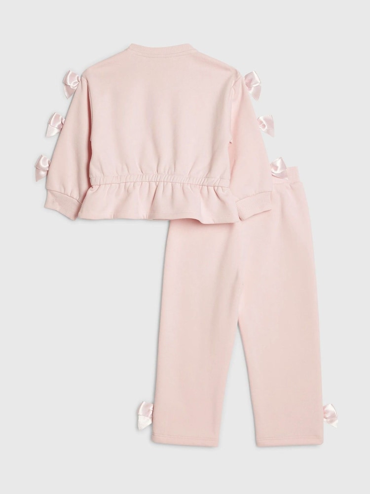 River Island Bow Sweatshirt & Trackset - Bild 2 von 4