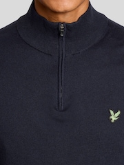 Lyle & Scott Golf Polyblend Πουλόβερ με φερμουάρ στο τέταρτο - Εικόνα 4 από 6