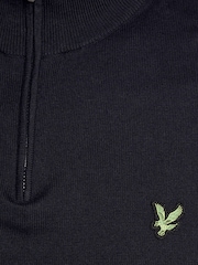 Lyle & Scott Golf Polyblend Πουλόβερ με φερμουάρ στο τέταρτο - Εικόνα 6 από 6