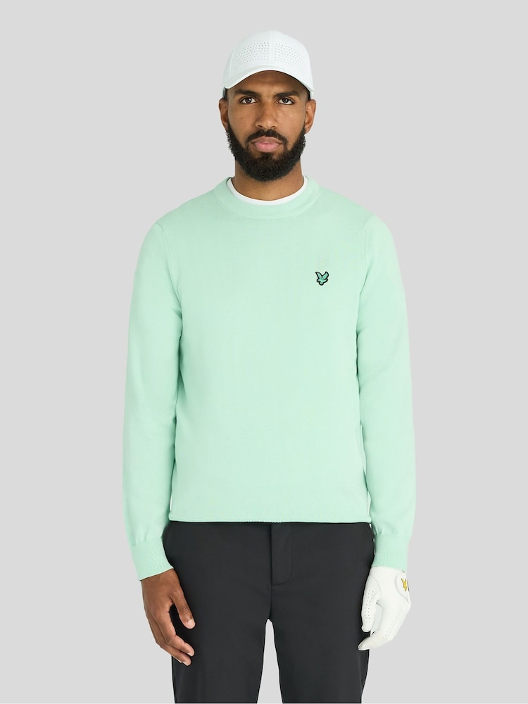 Lyle & Scott Green Golf Crewneck Sweatshirt - Image 2 of 5 Lyle & Scott Green Golf Crewneck Sweatshirt - Image 2 of 5