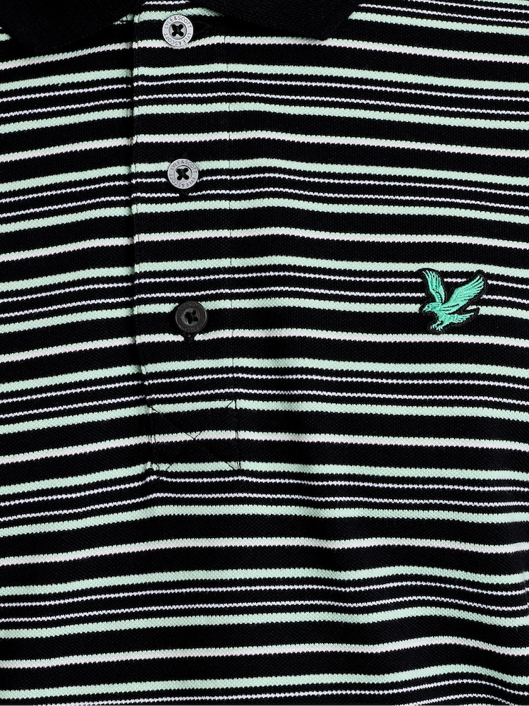 Tricou polo Lyle & Scott Golf Tech - Imaginea 5 din 5