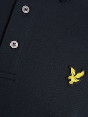 Lyle & Scott Blue Golf Polyblend Quarter Zip Jumper - Image 6 of 6