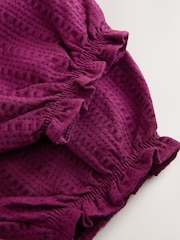 Purple Textured Bloomer Trousers (3mths-7yrs) - Image 8 of 8