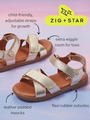 Zig+Star – Rae – Junior-Sandalen mit überkreuztem Riemen - Bild 6 von 6