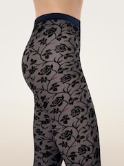 كولون بسماكة 20 دينير تصميم زهور من Wolford - صورة 3 من 5