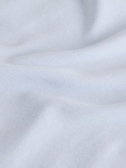 The Set 3 Pack Ruched Shoulder T-Shirts Navy Blue/Light Blue/White - Image 5 of 6