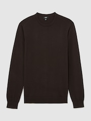 Reiss Dark Brown Wessex Jumpers - Image 2 of 6